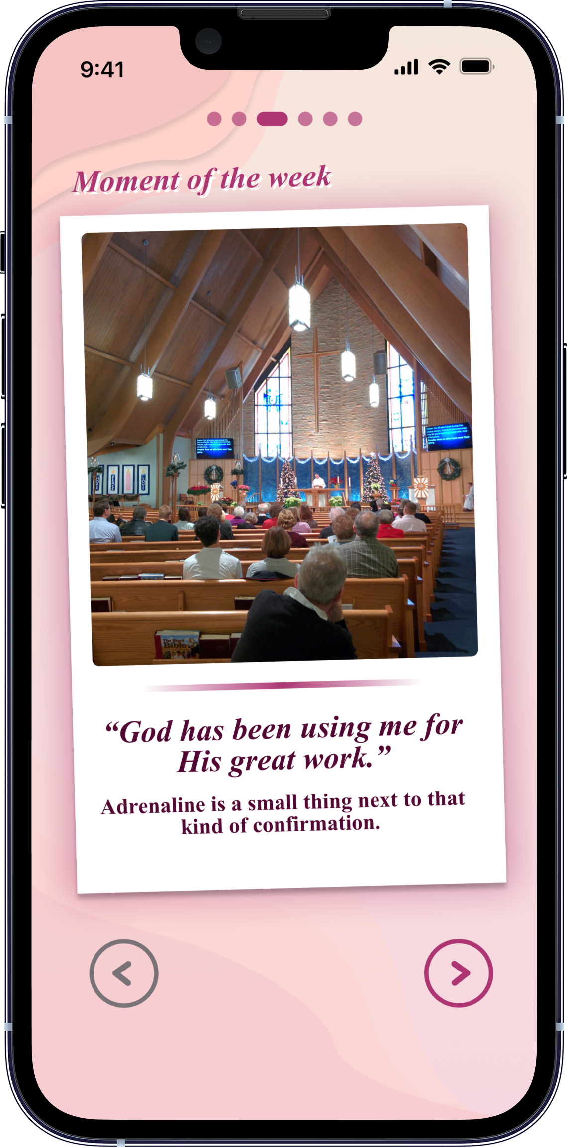 Sunday Letter — Moment of the Week