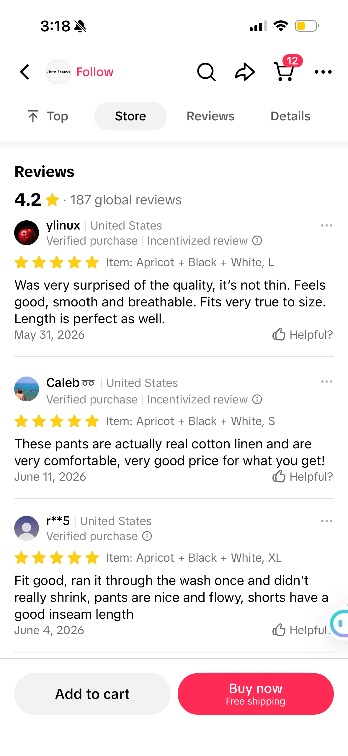 Teardown capture — Reviews